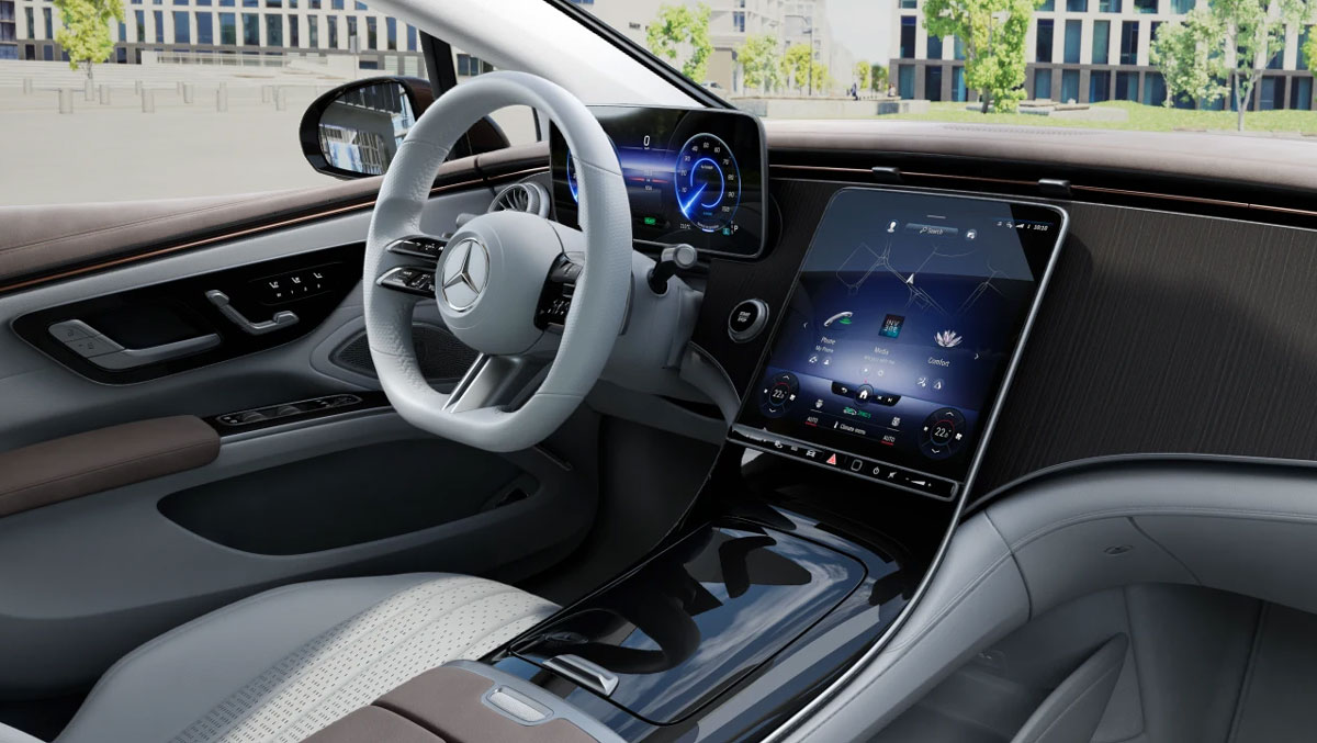 Nội thất Mercedes-Benz EQS 450+